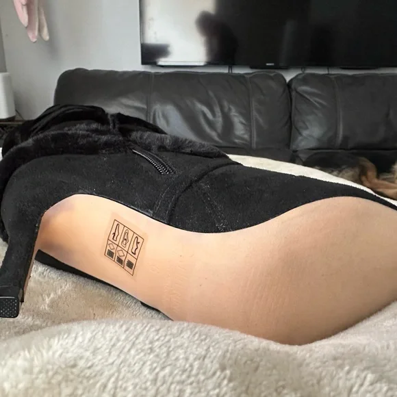 Catherine Malandrino 
Faux Fur Stiletto Boot - Picture 3 of 3